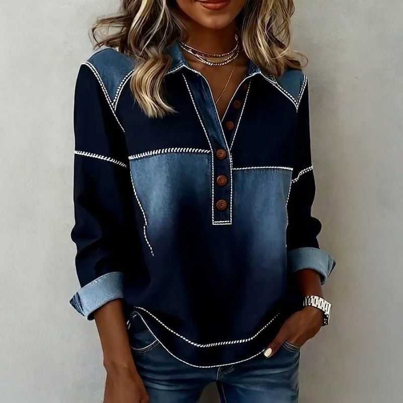 Vintage Casual Blus