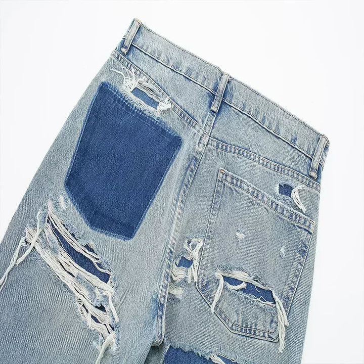 Jean Patchwork Zerstört